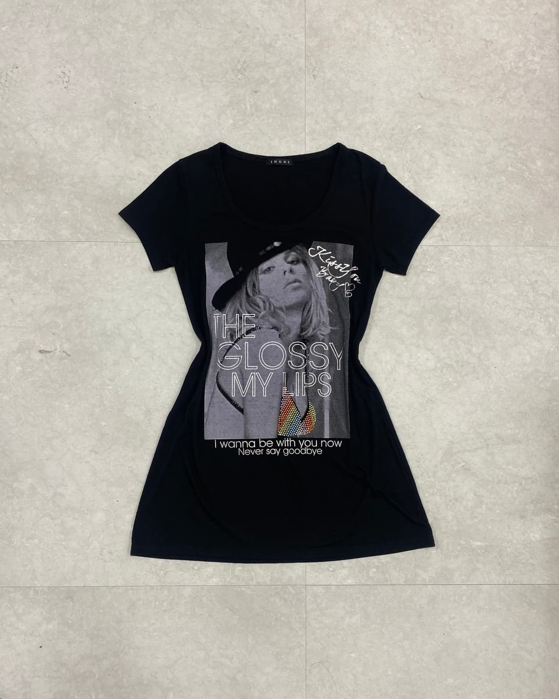 INGNI Glossy Lips Cubic T-shirt  상품이미지4