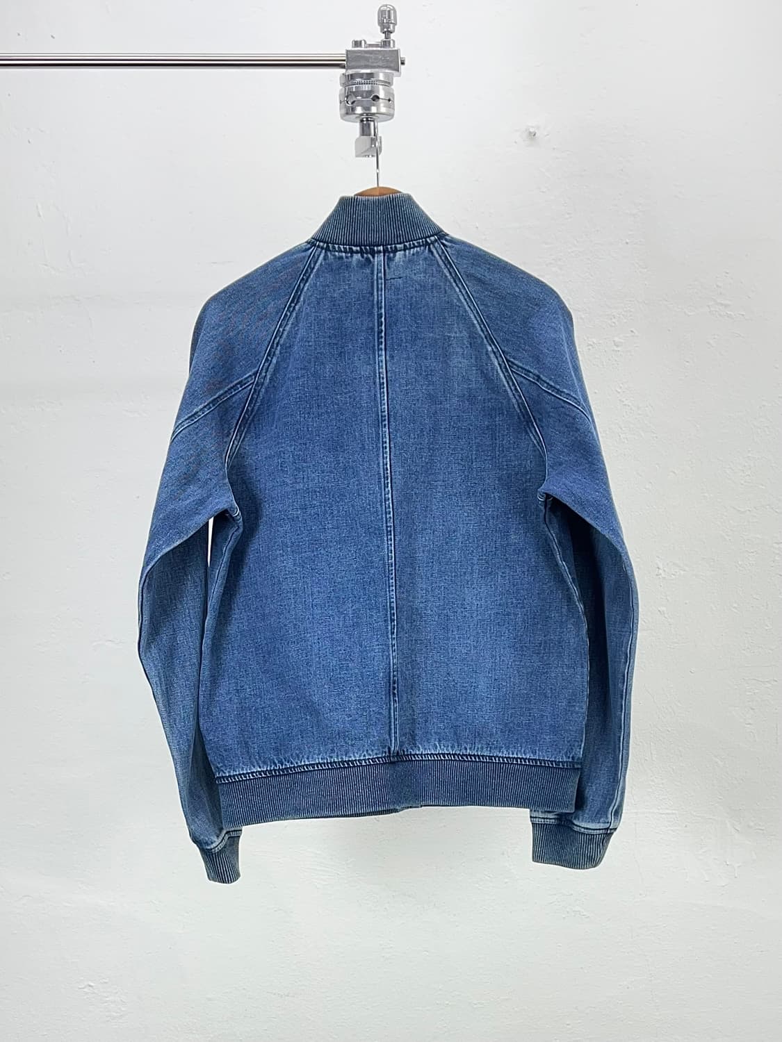 덴함 스톤워싱 밀리터리 모티브 데님 멀티 포켓 봄버  자켓 상품이미지6