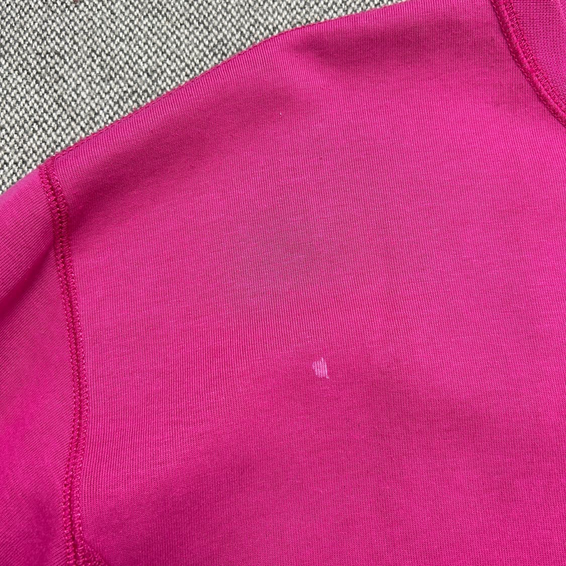 폴로 우먼스 트임 핑크 맨투맨(XL) 상품이미지5