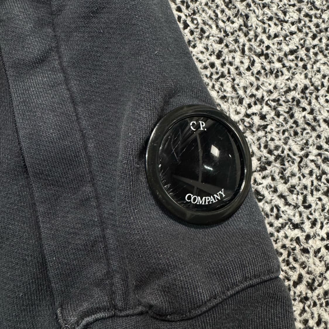 Name : C.P.컴퍼니 사이드 렌즈 네이비 배색 후드집업 :) 상품이미지5