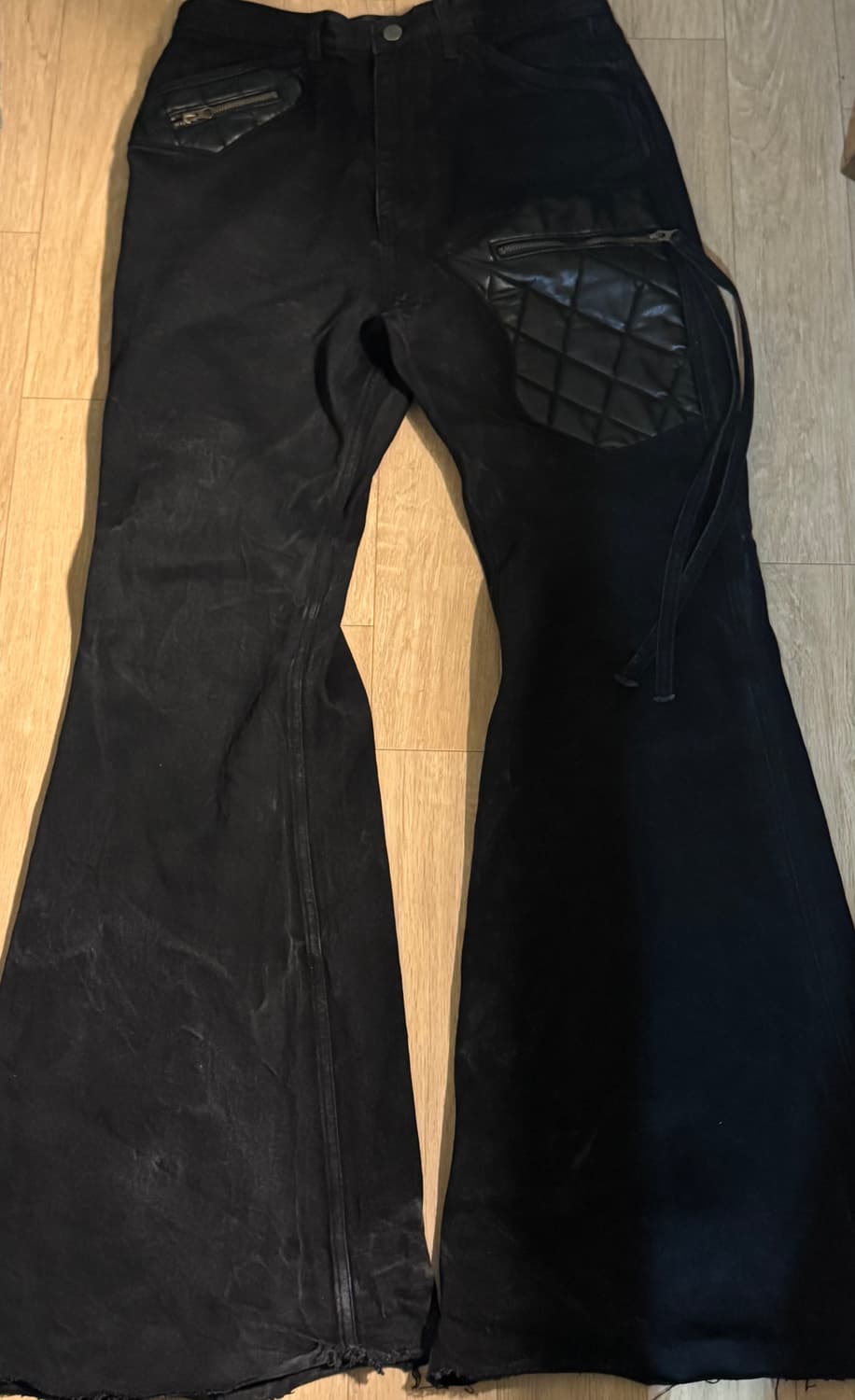 에모스탠스클럽 레더 팬츠 1사이즈 상품이미지2