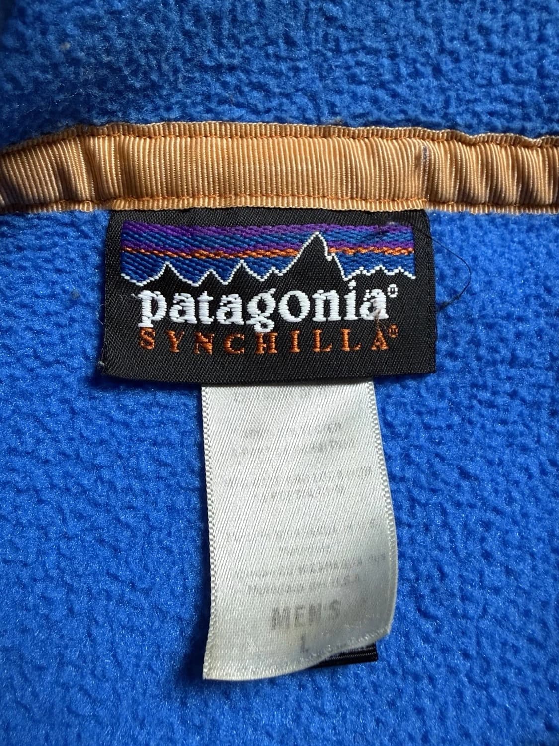 00s 파타고니아 신칠라 스냅-T 블루 상품이미지4