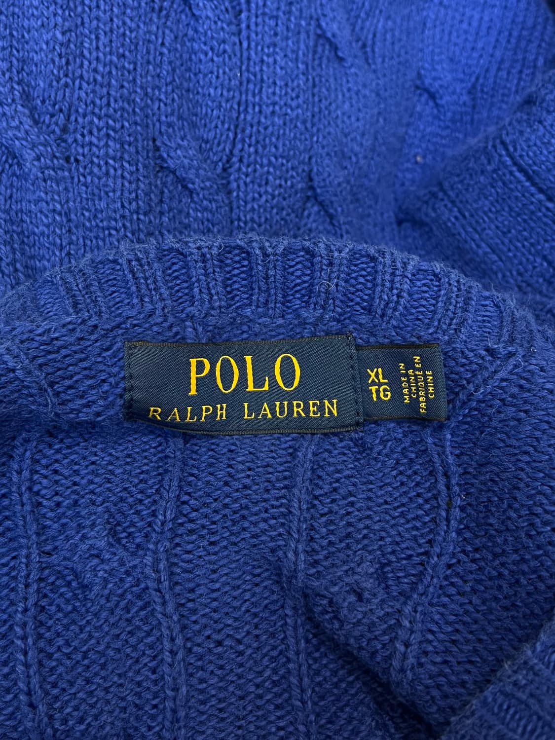 폴로 랄프로렌 꽈배기 니트 상품이미지9