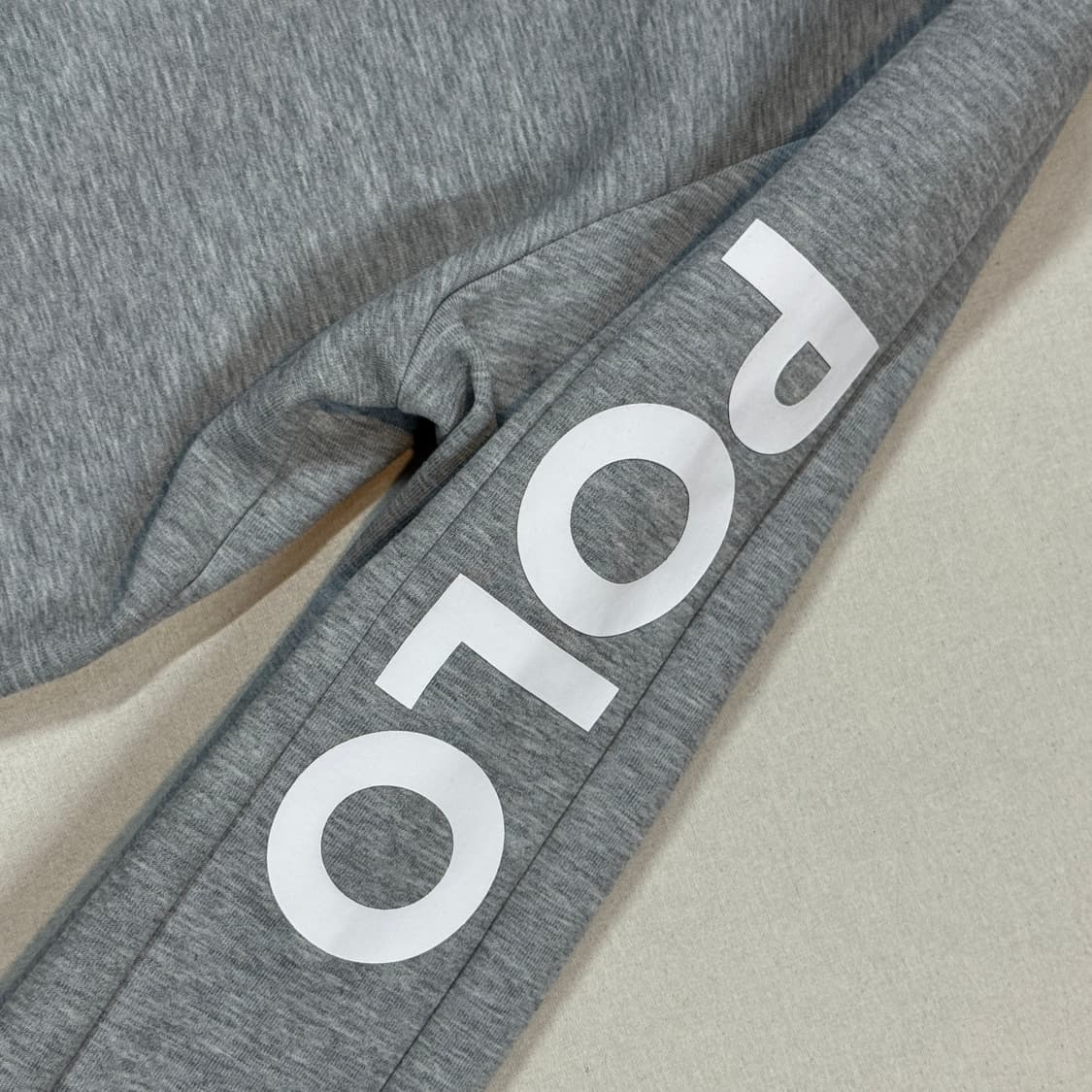 L) 폴로 랄프로렌 스펠로고 후드집업 그레이/블랙 상품이미지5