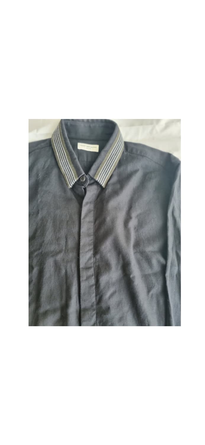 Dries van noten stripe collar shirt 46 상품이미지1