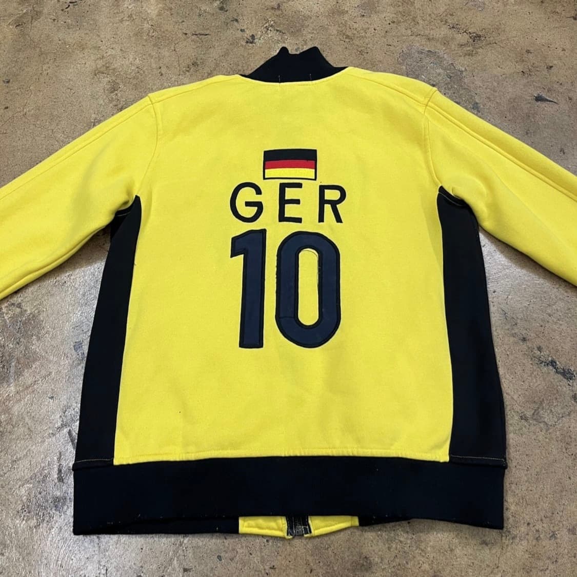 폴로 빅포니 독일 옐로우 코튼 면집업 상품이미지2