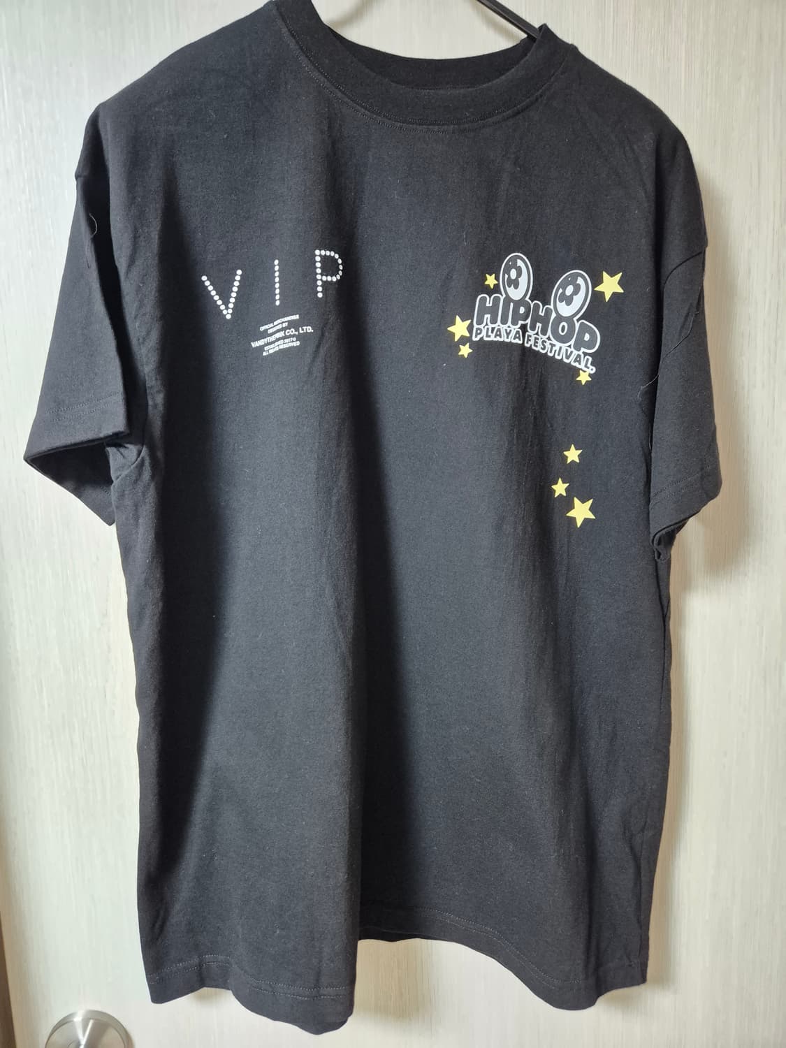 힙플페 반디더핑크 힙합플레이야 반디더핑크 VIP 티셔츠1 상품이미지2