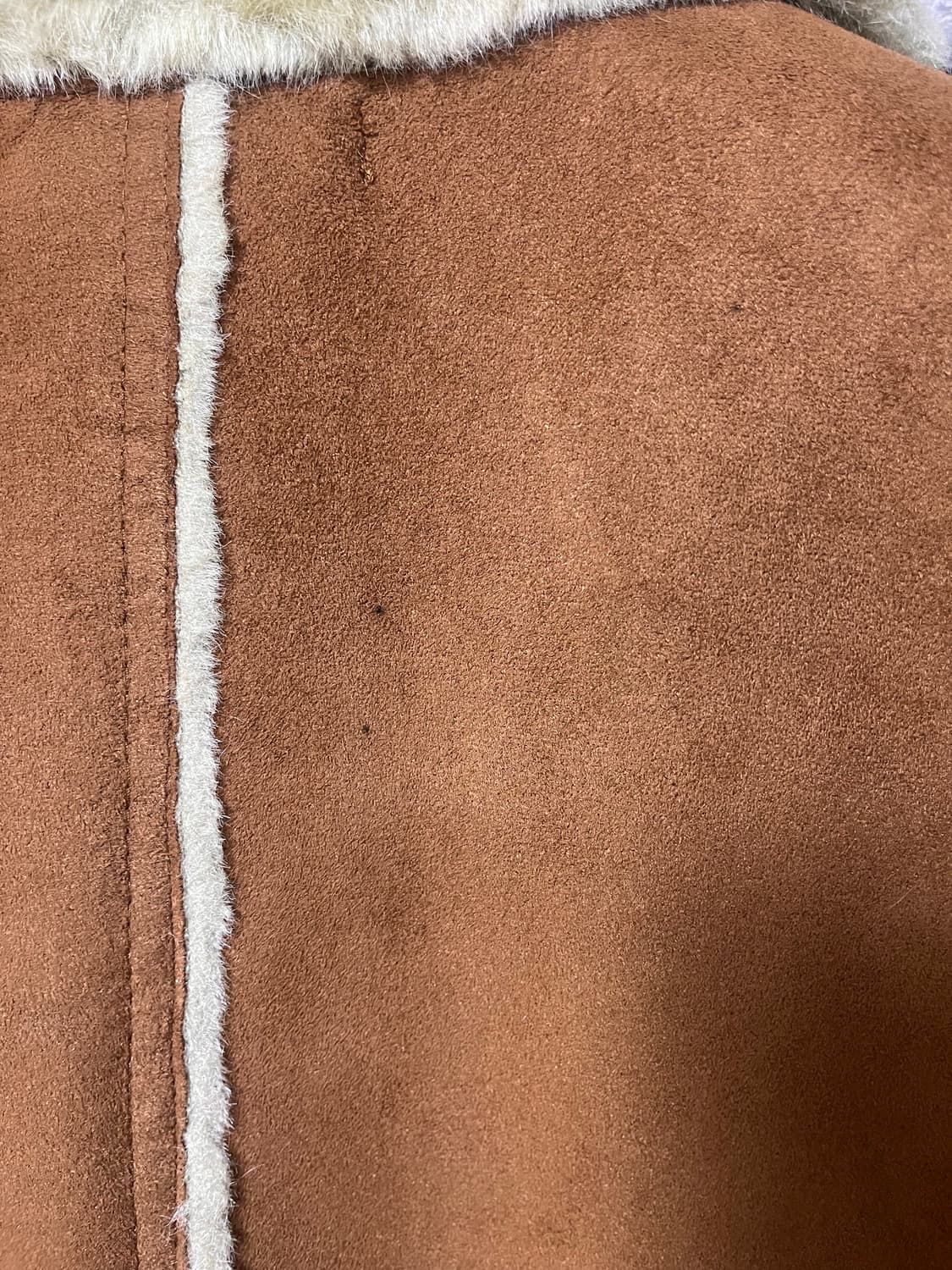 LOCLE 로클 (로우클래식) 브라운 스웨이드 무스탕 자켓 상품이미지5