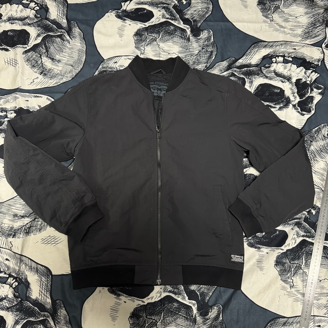 리바이스 블랙 집업자켓 S 사이즈 상품이미지1