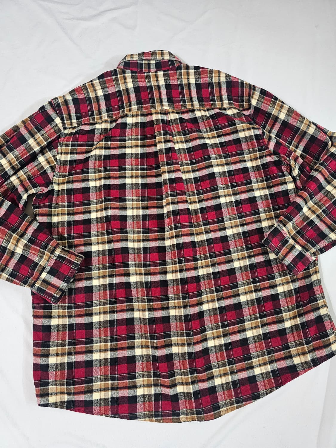 [XL] Carhartt 칼하트 빈티지 플란넬 체크 셔츠 자켓 레귤러핏 상품이미지10