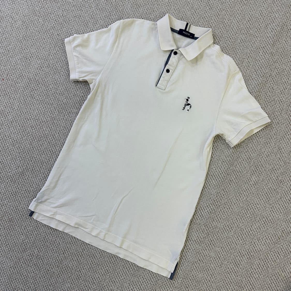 100 헤지스 남성용 카라넥 반팔 0410D 상품이미지1