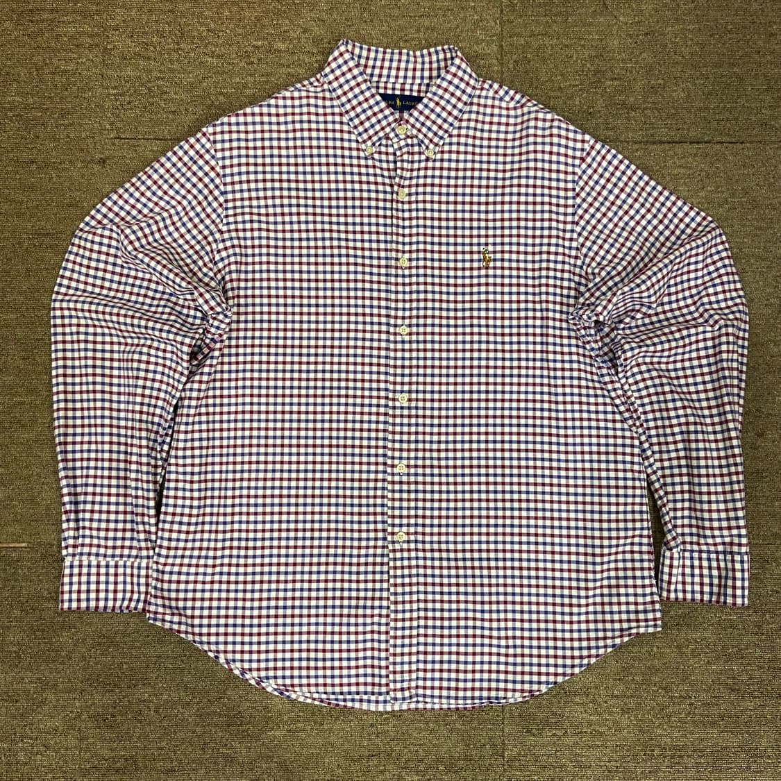 (XL) POLO 폴로 랄프로렌 체크 셔츠 상품이미지2