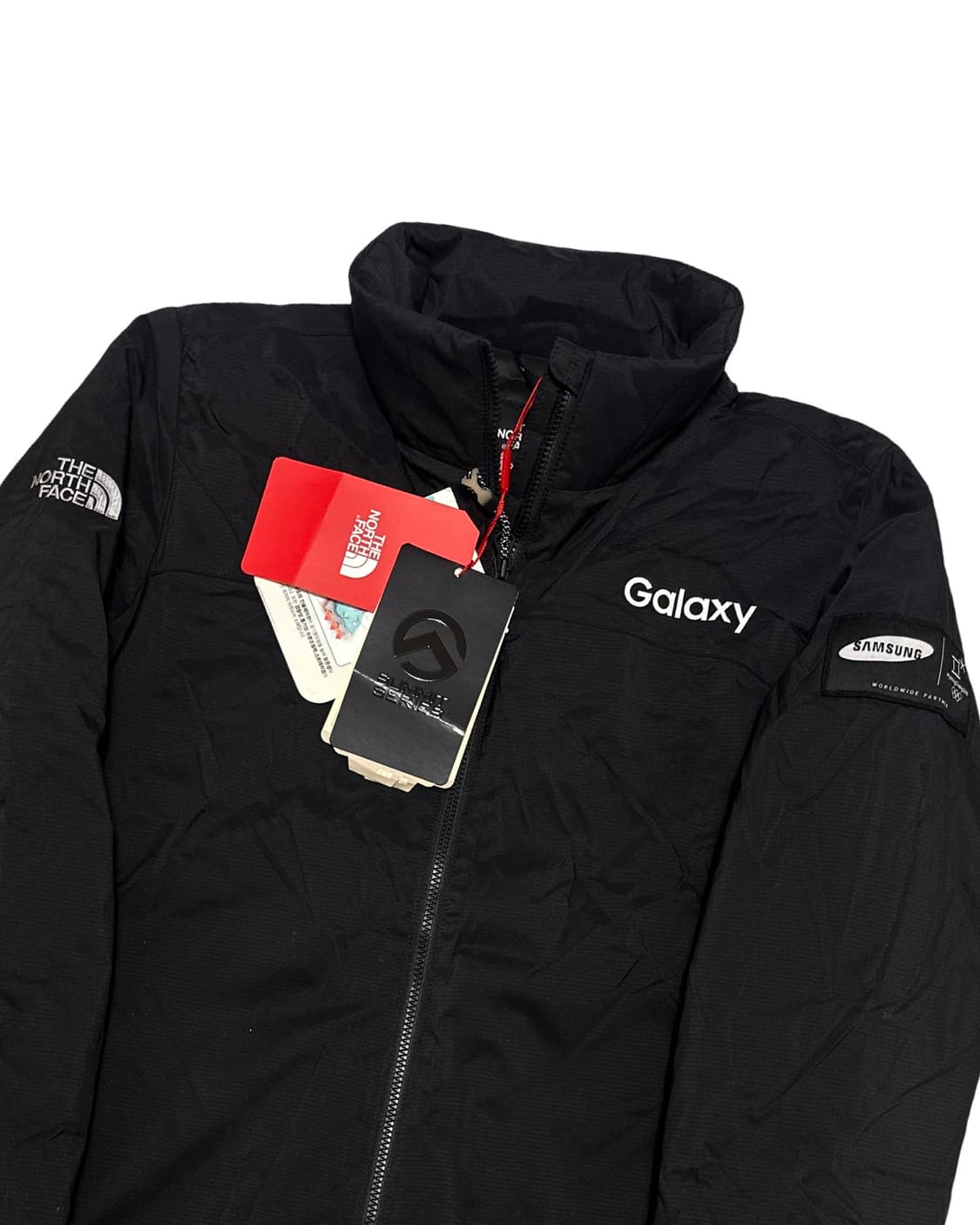 노스페이스 삼성 갤러시 블랙 경량패딩 상품이미지3
