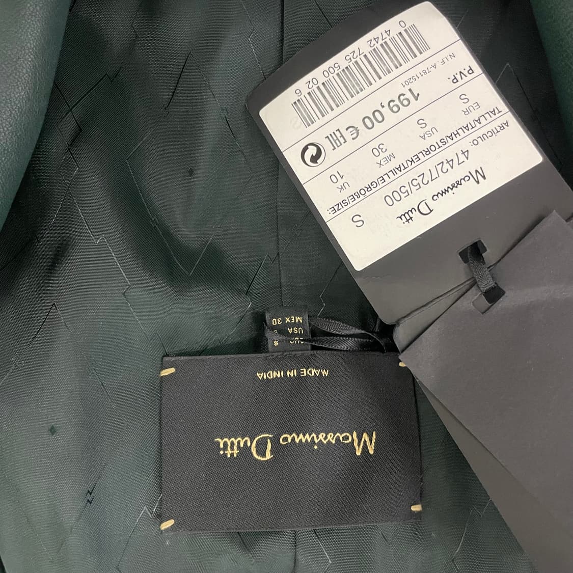 마시모듀티 가죽자켓 새상품 1230HS1 상품이미지2