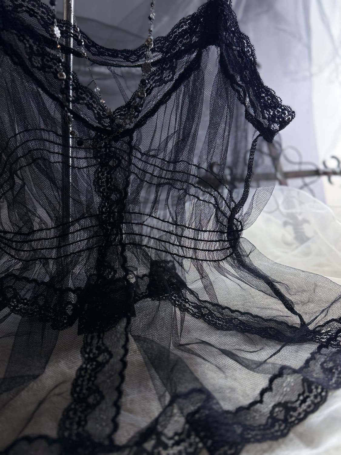 See-through lace sleeveless 0204 상품이미지4