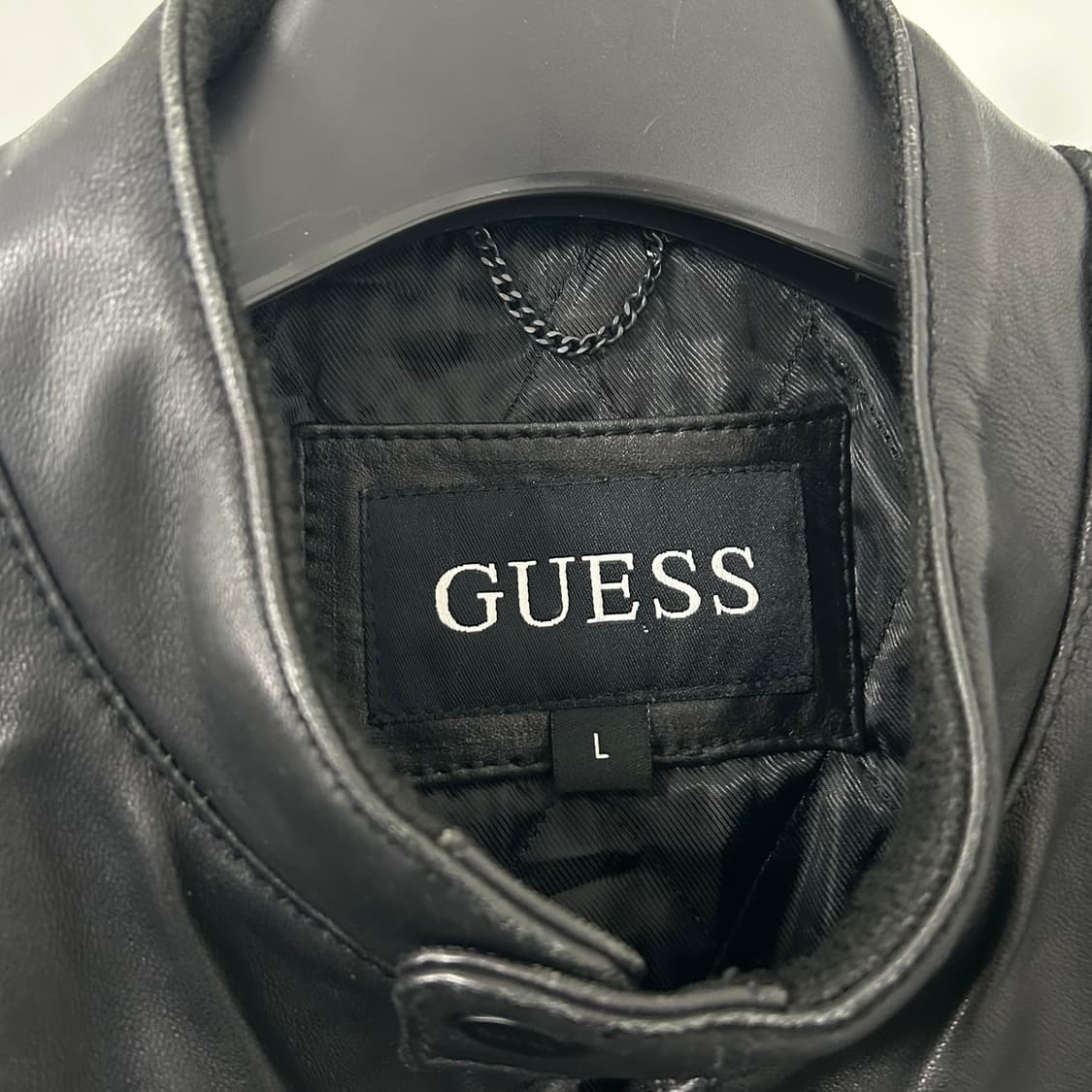 Guess 게스 소가죽 바이커 자켓 상품이미지7