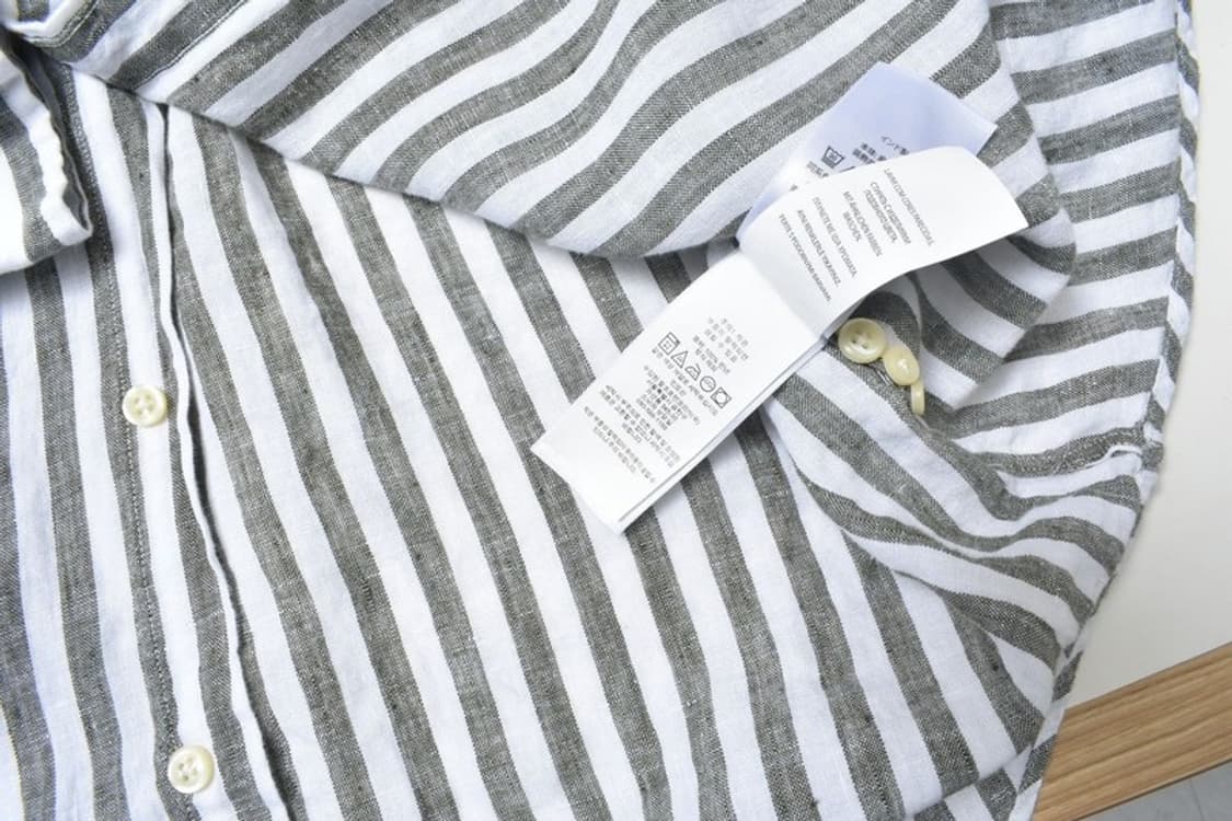 폴로 랄프로렌 큐알 린넨 셔츠 남방 M N1262 상품이미지4