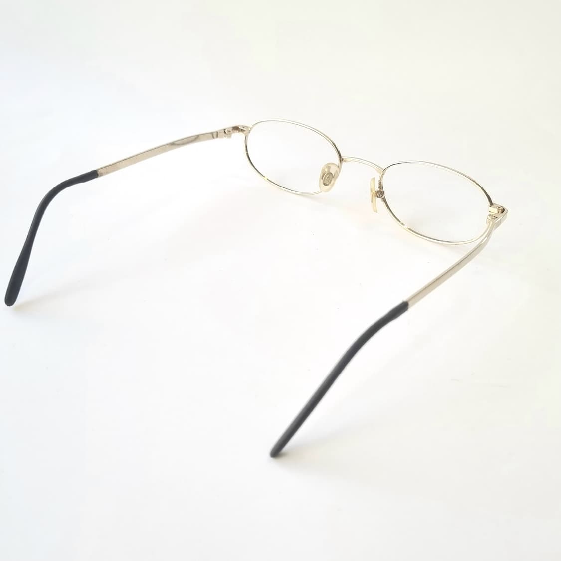 레트로 골드 타원형 안경테 385 상품이미지5