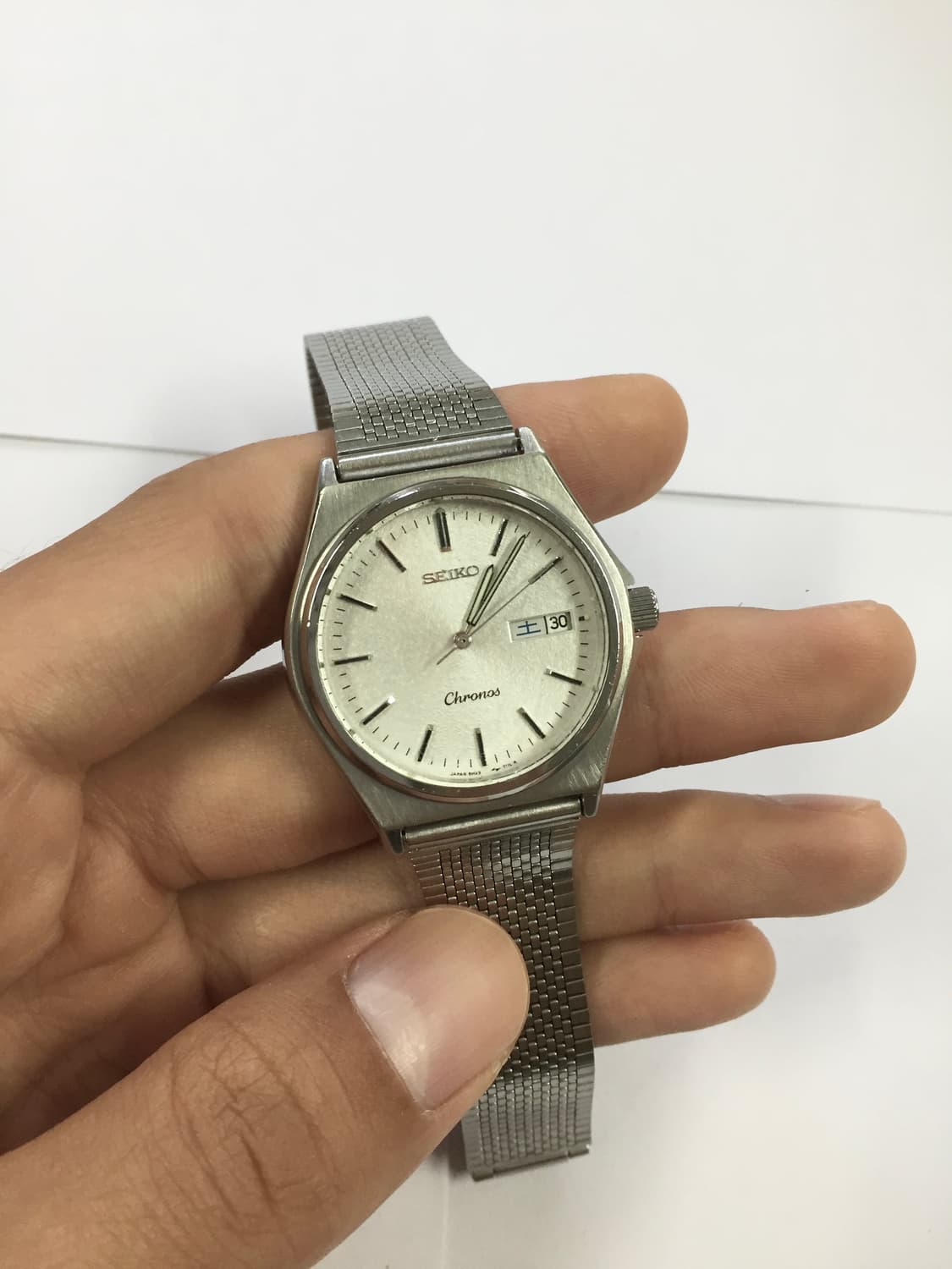 80s seiko chronos quatz day-date 상품이미지5