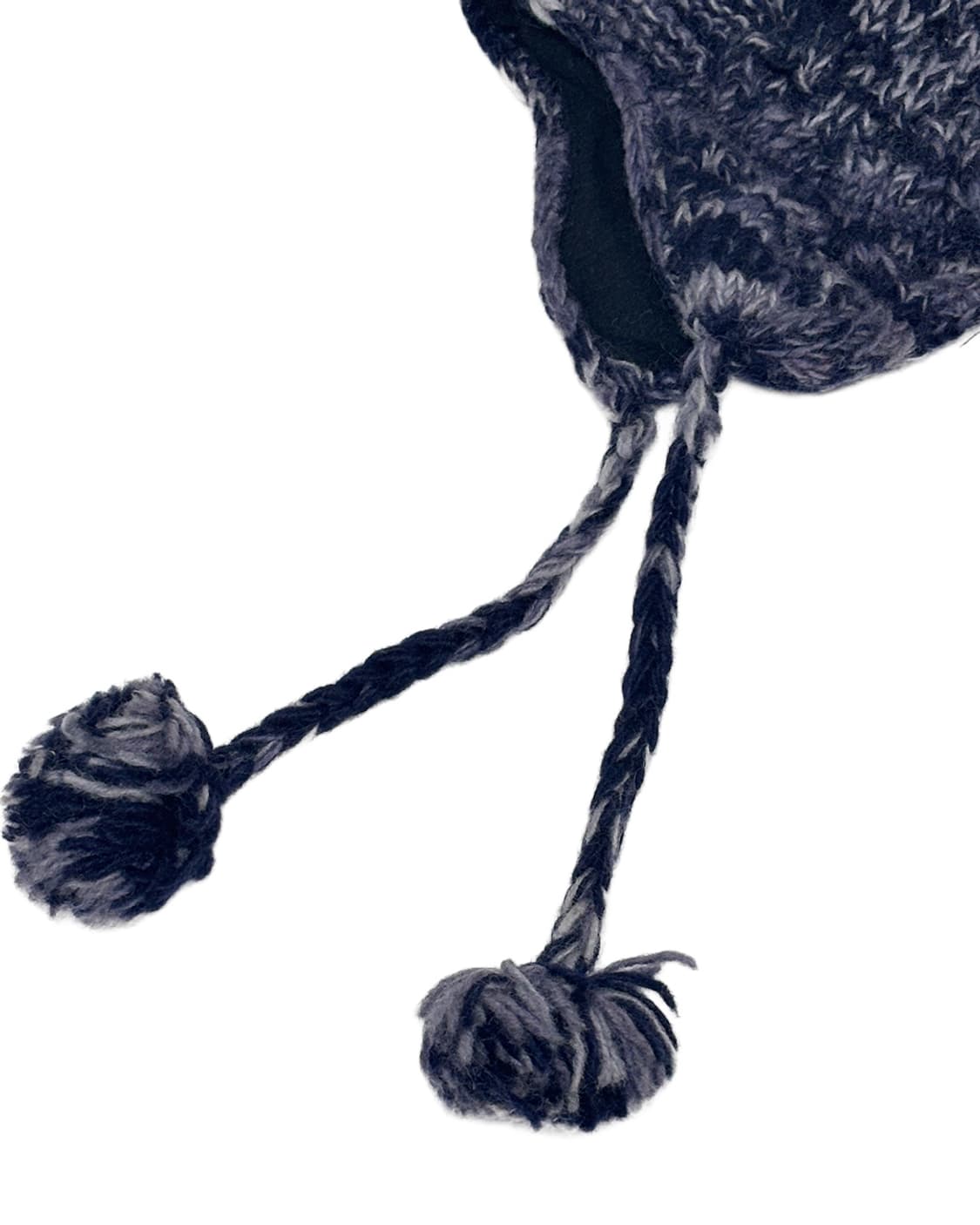 네팔 네이비 보카시 이어플랩 비니 상품이미지3