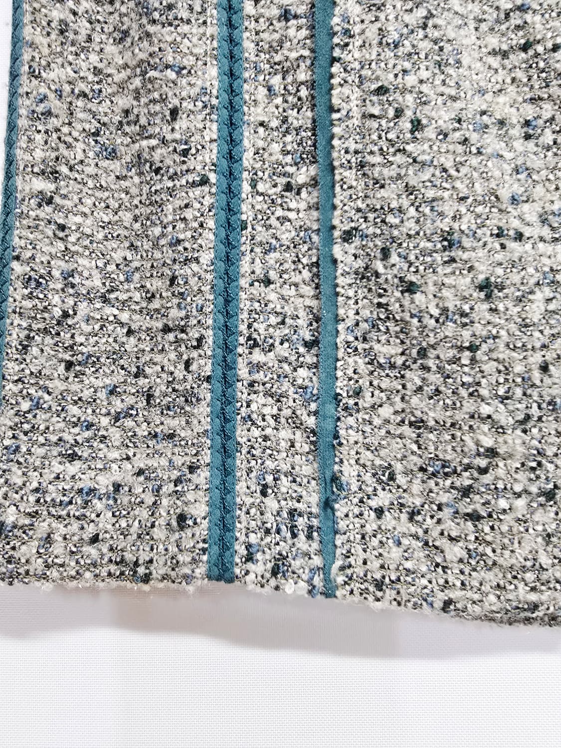 마인 트위드스커트 청록색 포인트 상품이미지3