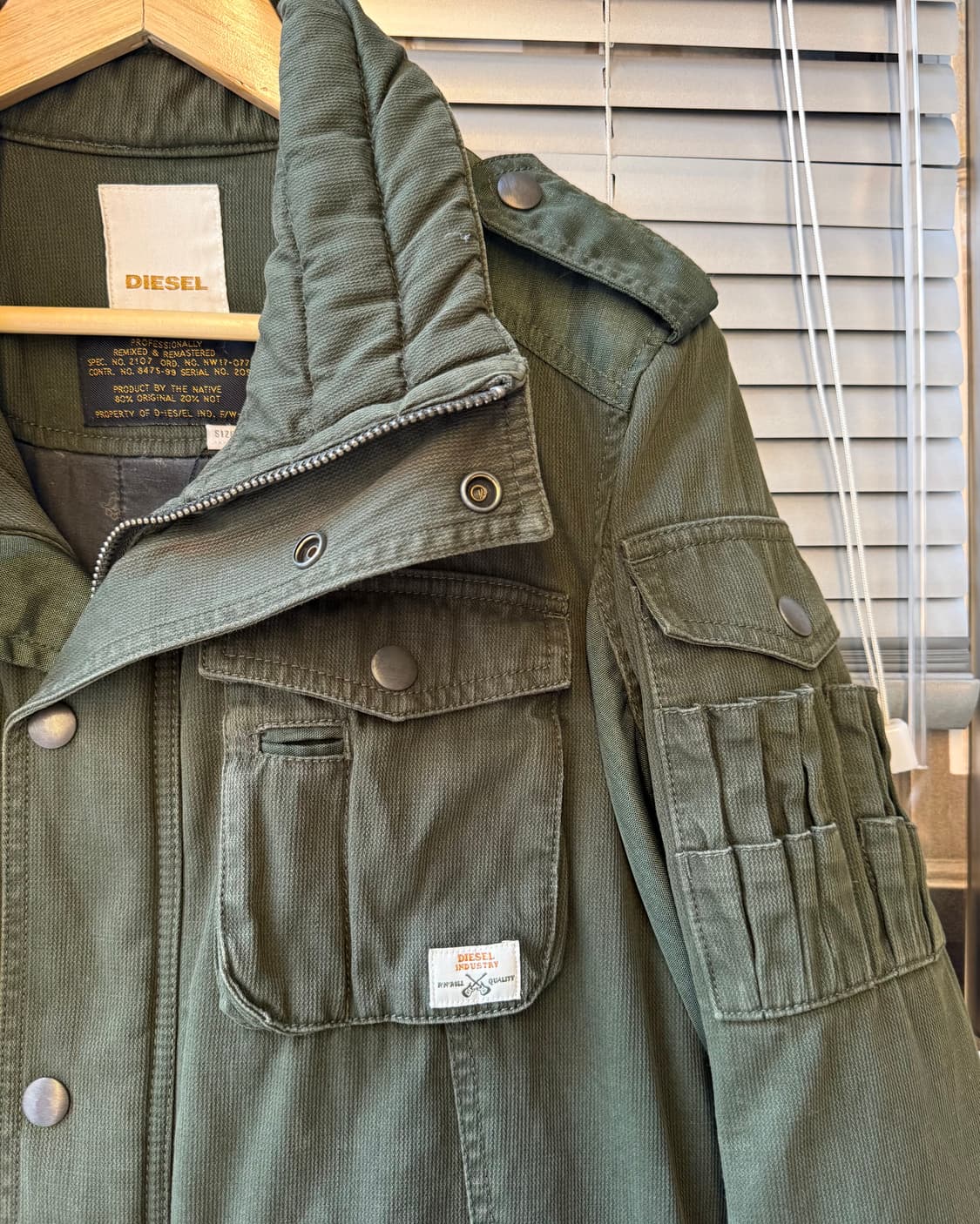 DIESEL military field jacket 상품이미지6