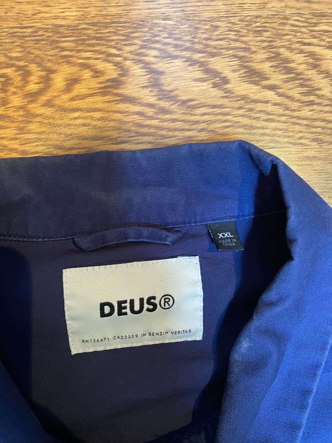 데우스 엑스 마키나 블루종 자켓 블루 xxl 상품이미지2