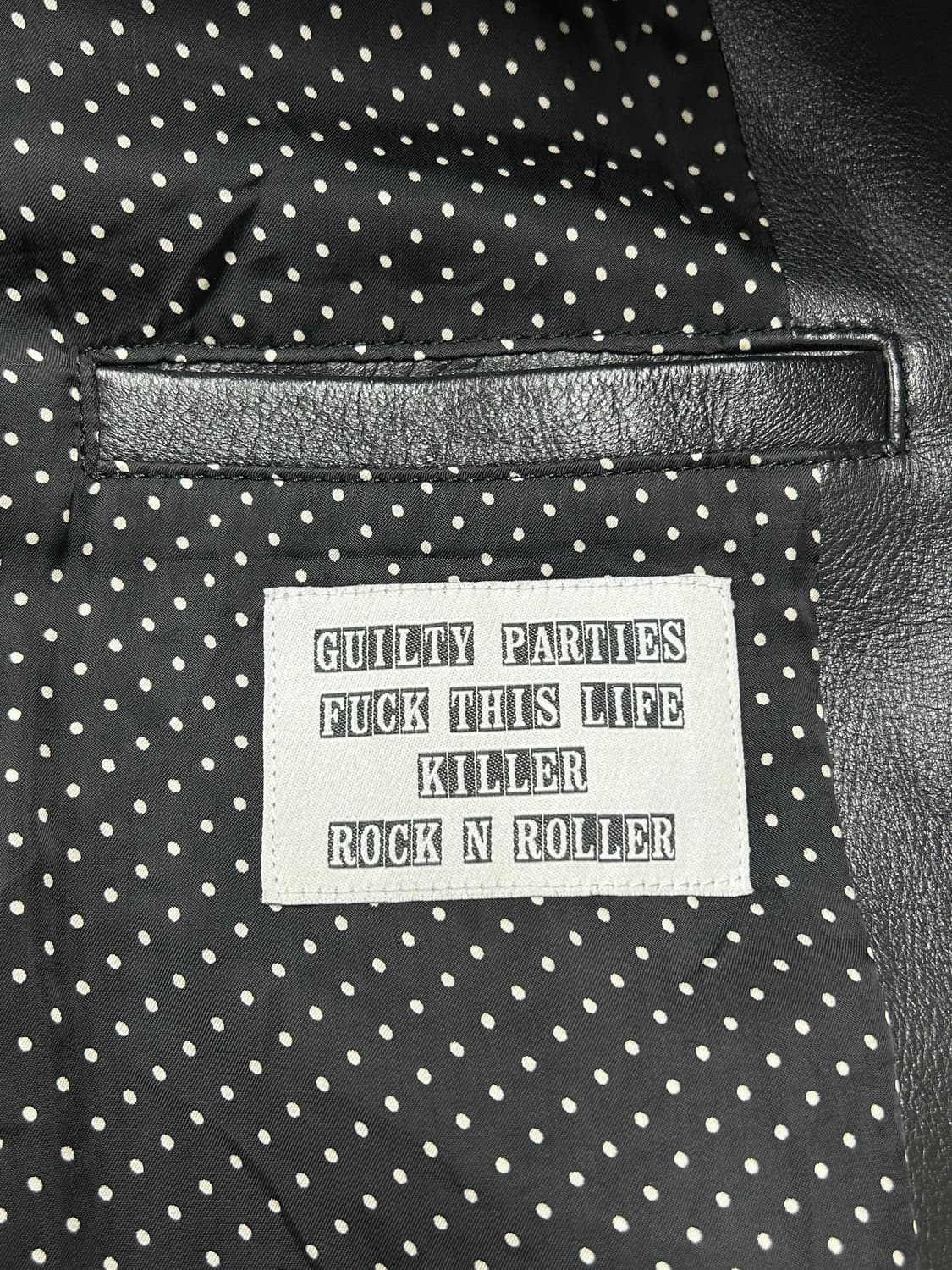 와코 마리아(Wacko Maria) 레더 바시티 자켓 상품이미지8