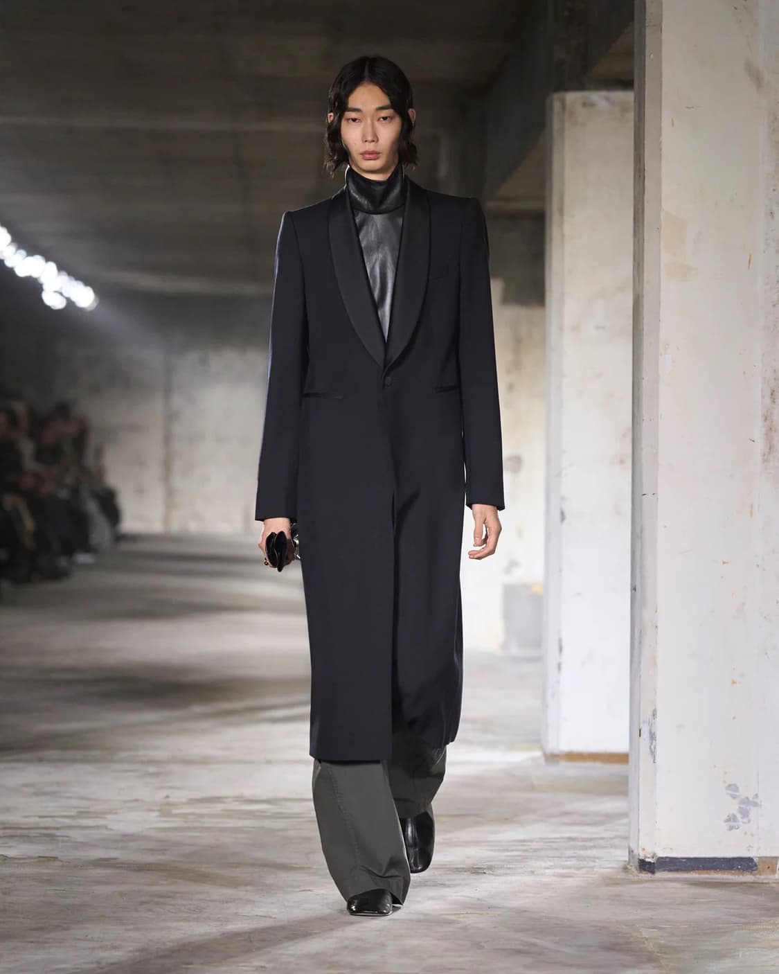 24fw 드리스반노튼 블랙 가죽 로퍼 슈즈 (265) 상품이미지5