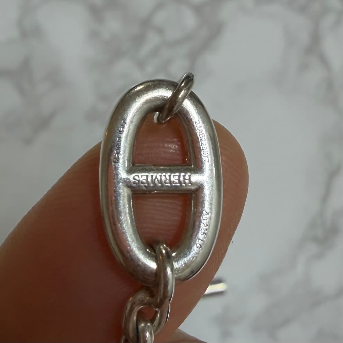 [LG] 에르메스 파랑돌 브레이슬릿 실버 상품이미지3