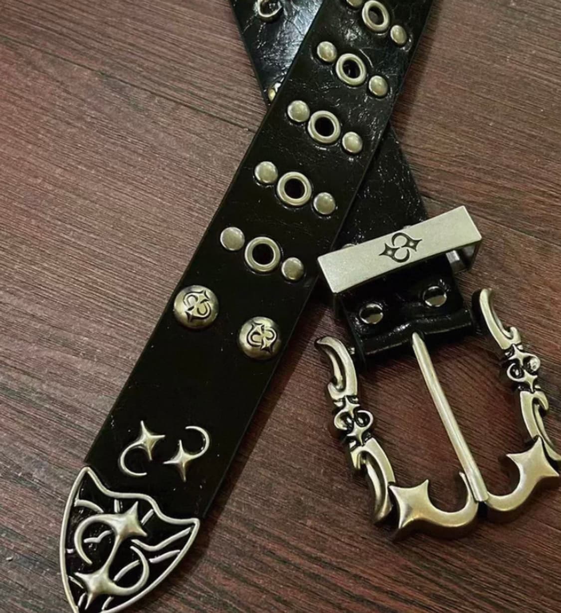 스터드 래더 벨트 상품이미지2