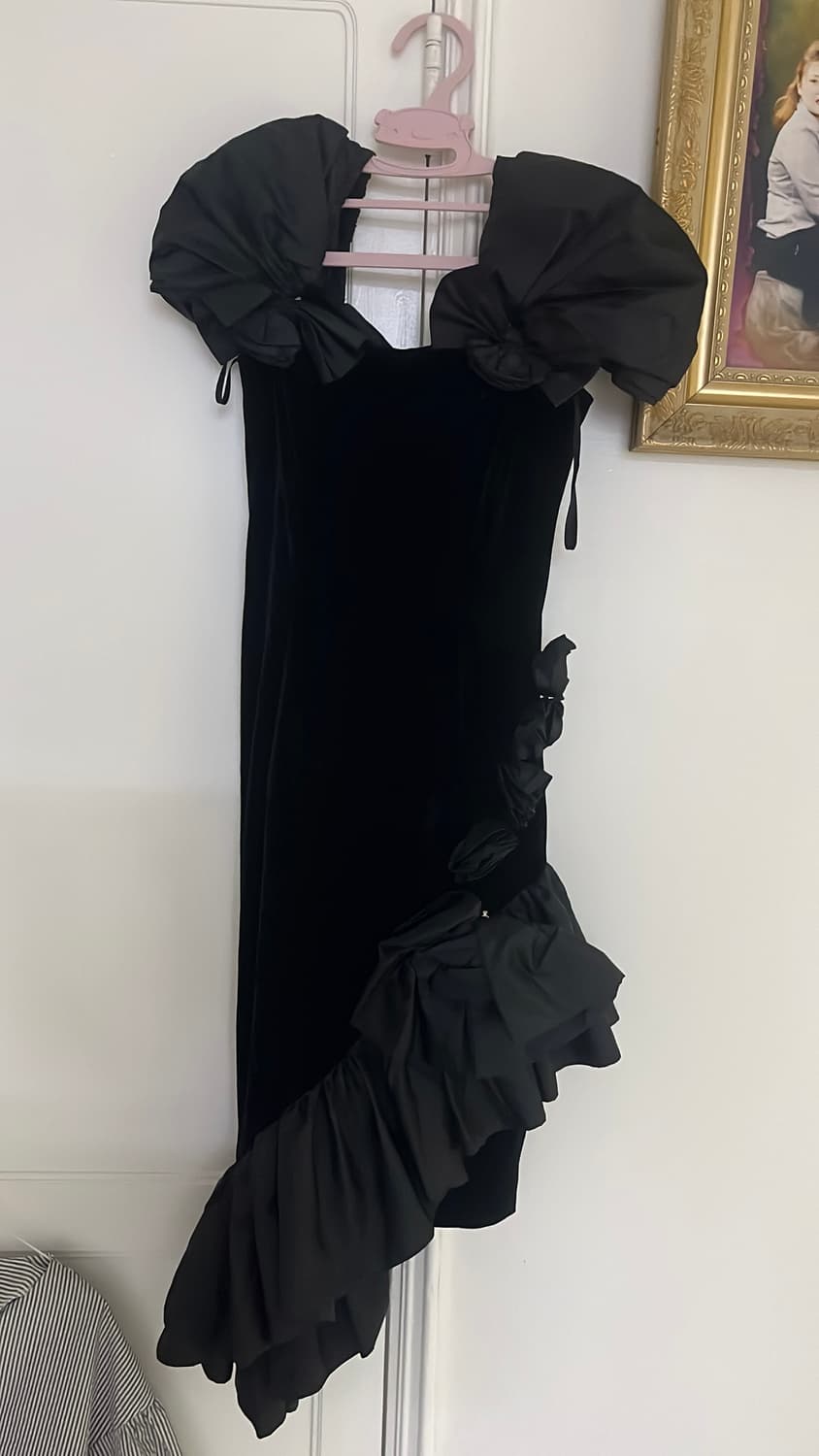 빈티지 드레스 (결혼사진가능 ) 44마른55 (dress black) 상품이미지5