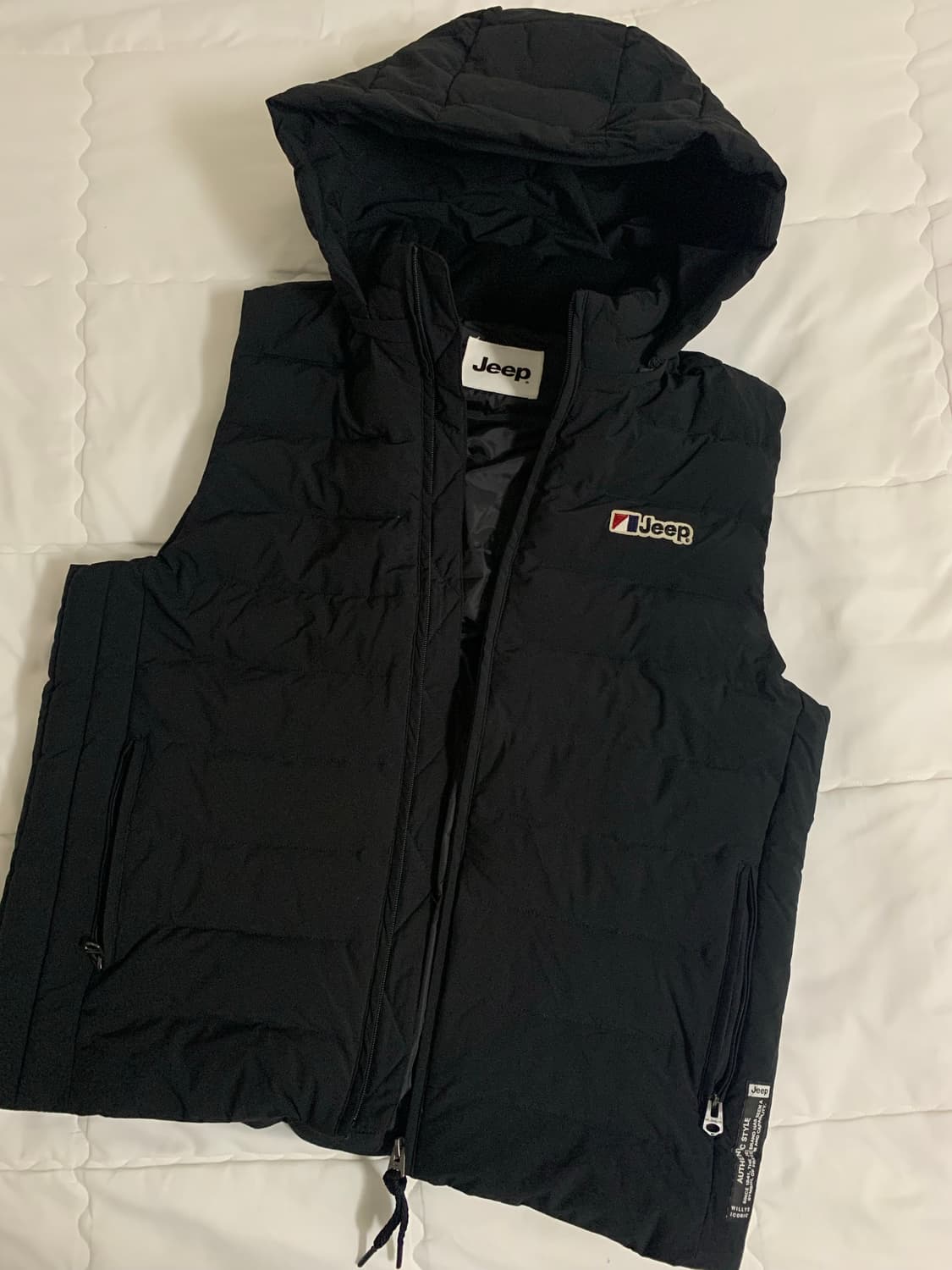 지프 조끼 패딩 상품이미지1
