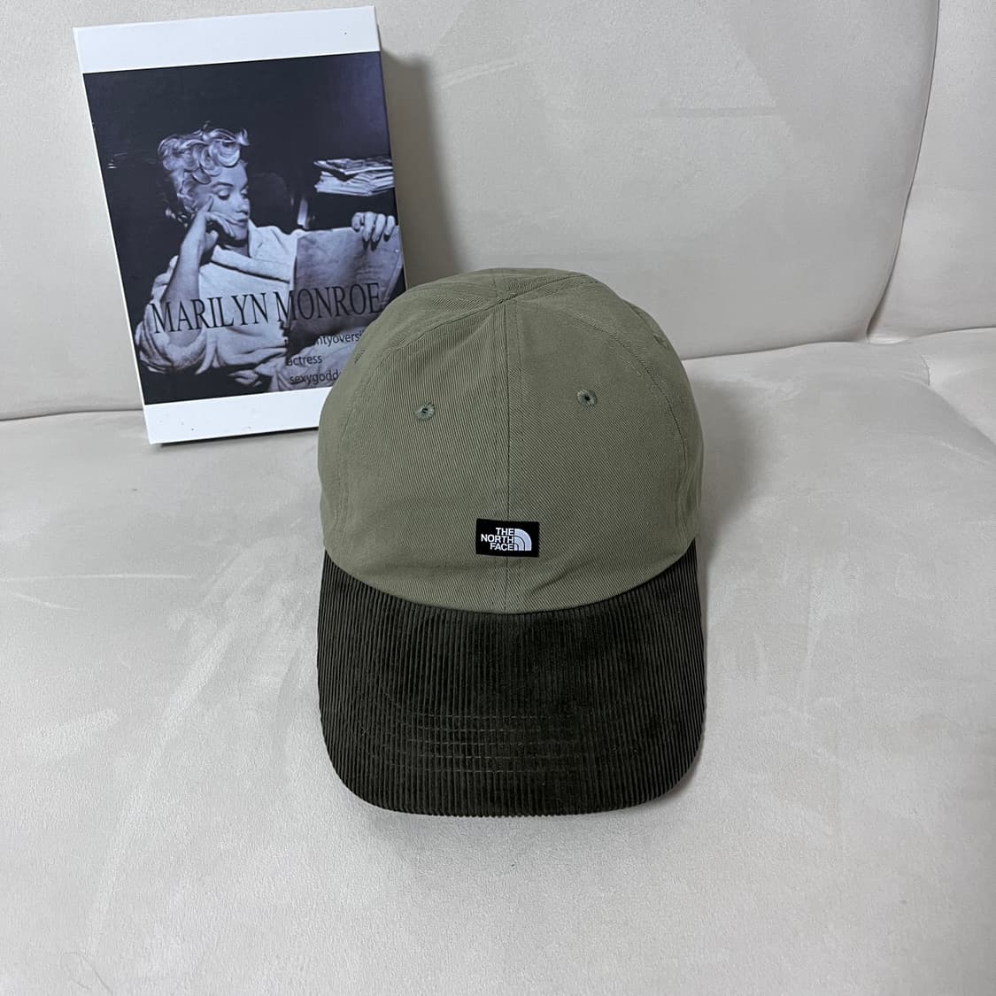 [정품] 노스페이스 올리브 골덴 모자 상품이미지2