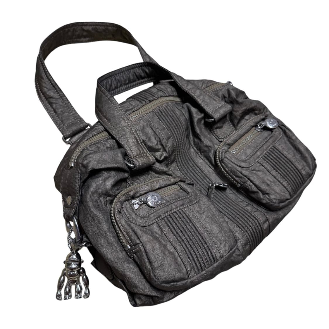 키플링 Y2K 포켓 코코아 브라운 크로스백 상품이미지3