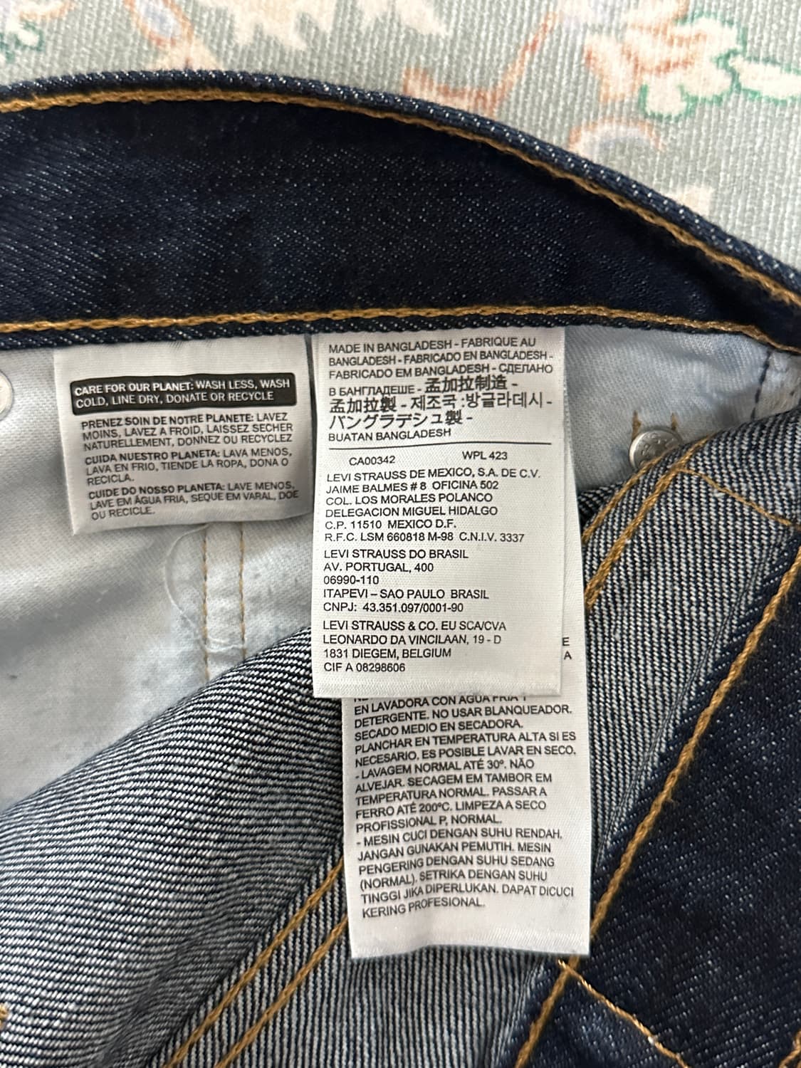 (32) 리바이스 505 인디고 상품이미지4