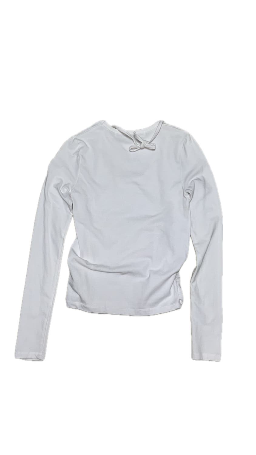 RR 2WAY LAYER TOP WHITE 상품이미지4