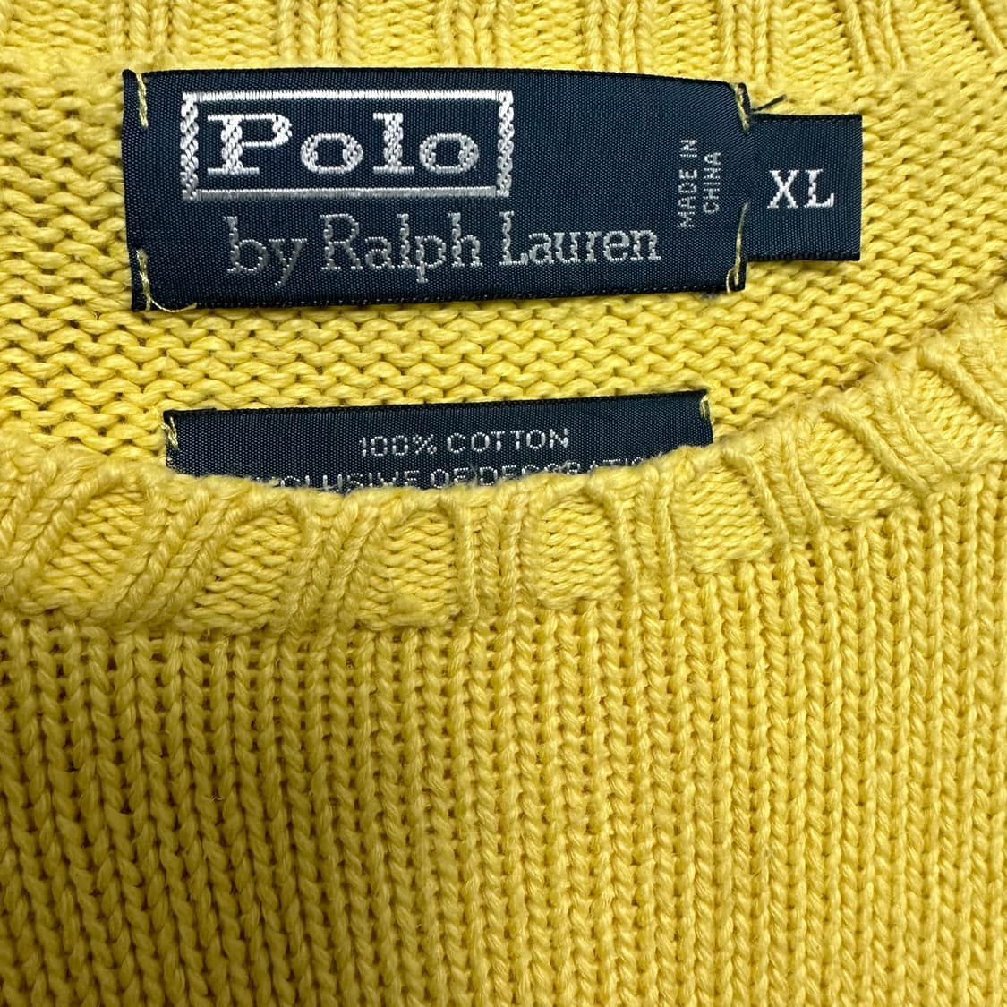 폴로 코튼 라운드 니트 상품이미지5