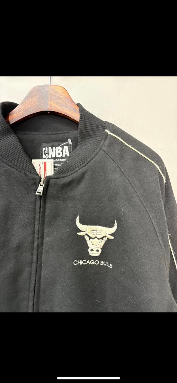 NBA 시카고불스 파이핑 울 바시티 H917 상품이미지3