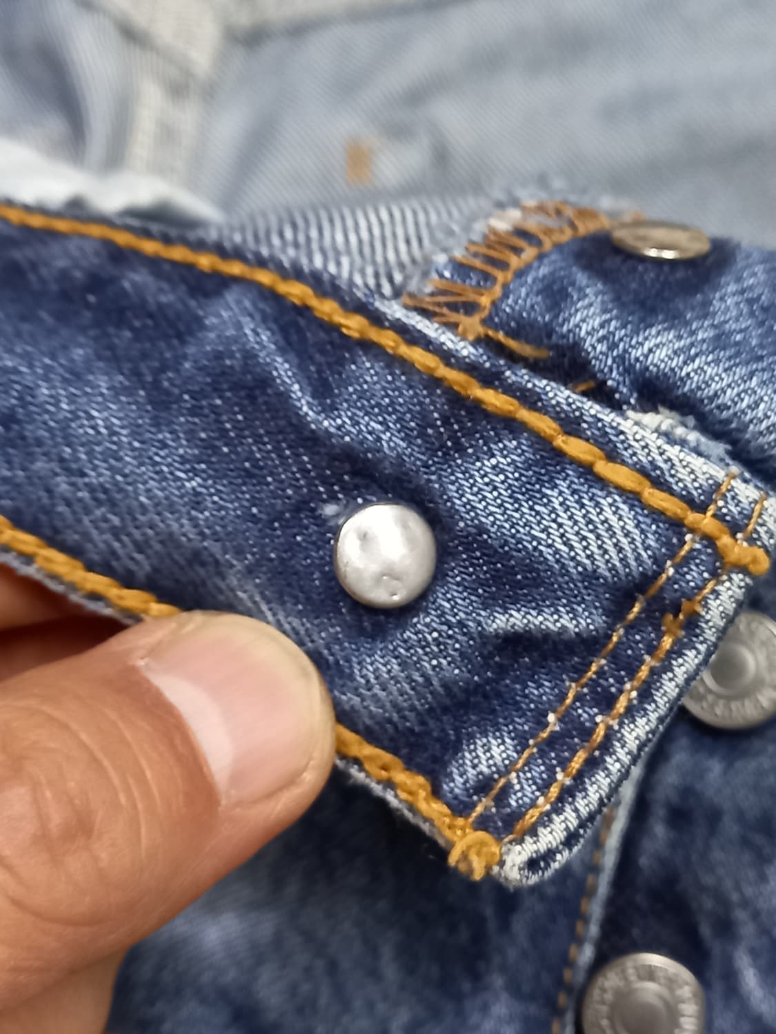 31 리바이스501 워싱 일자진 31-497 상품이미지7