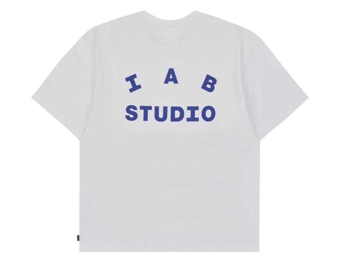 아이앱 스튜디오 반팔 티셔츠 화이트 L 상품이미지1