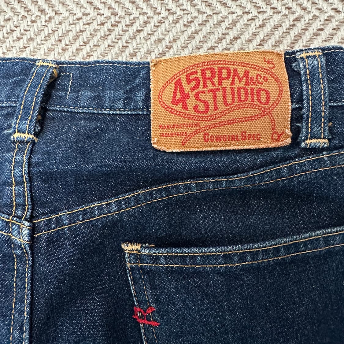 45RPM japan made vintage denim pants 상품이미지4