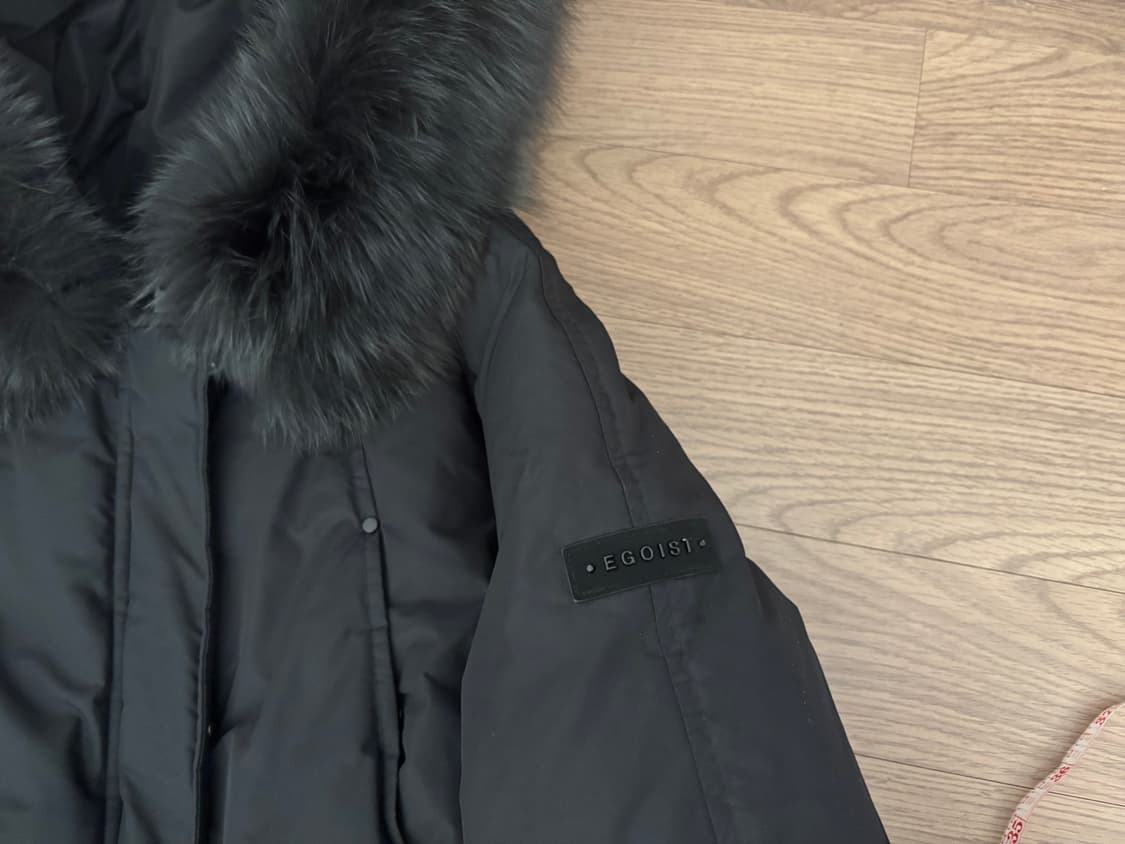 새상품급 에고이스트 빅사가퍼 중기장 구스다운 야상형패딩 55 상품이미지4