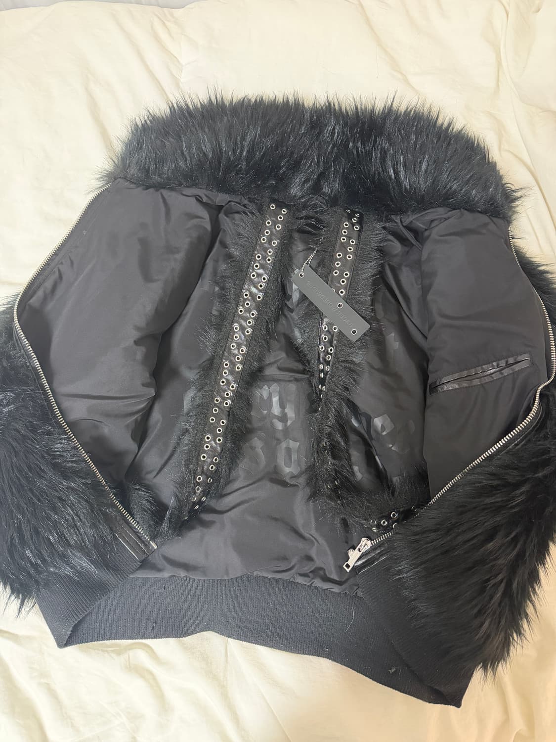 레이서 퍼 봄버 상품이미지3