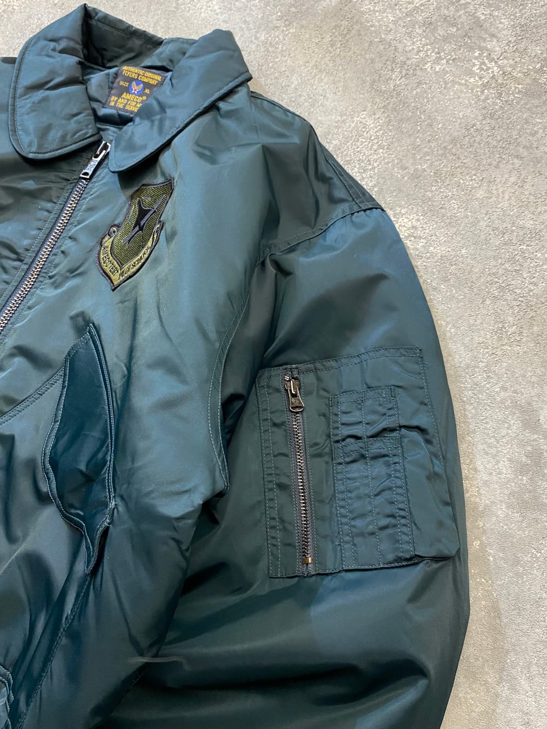 [XL] AMECO 아메코 CWU-45P 밀리터리 플라이트 자켓 상품이미지4