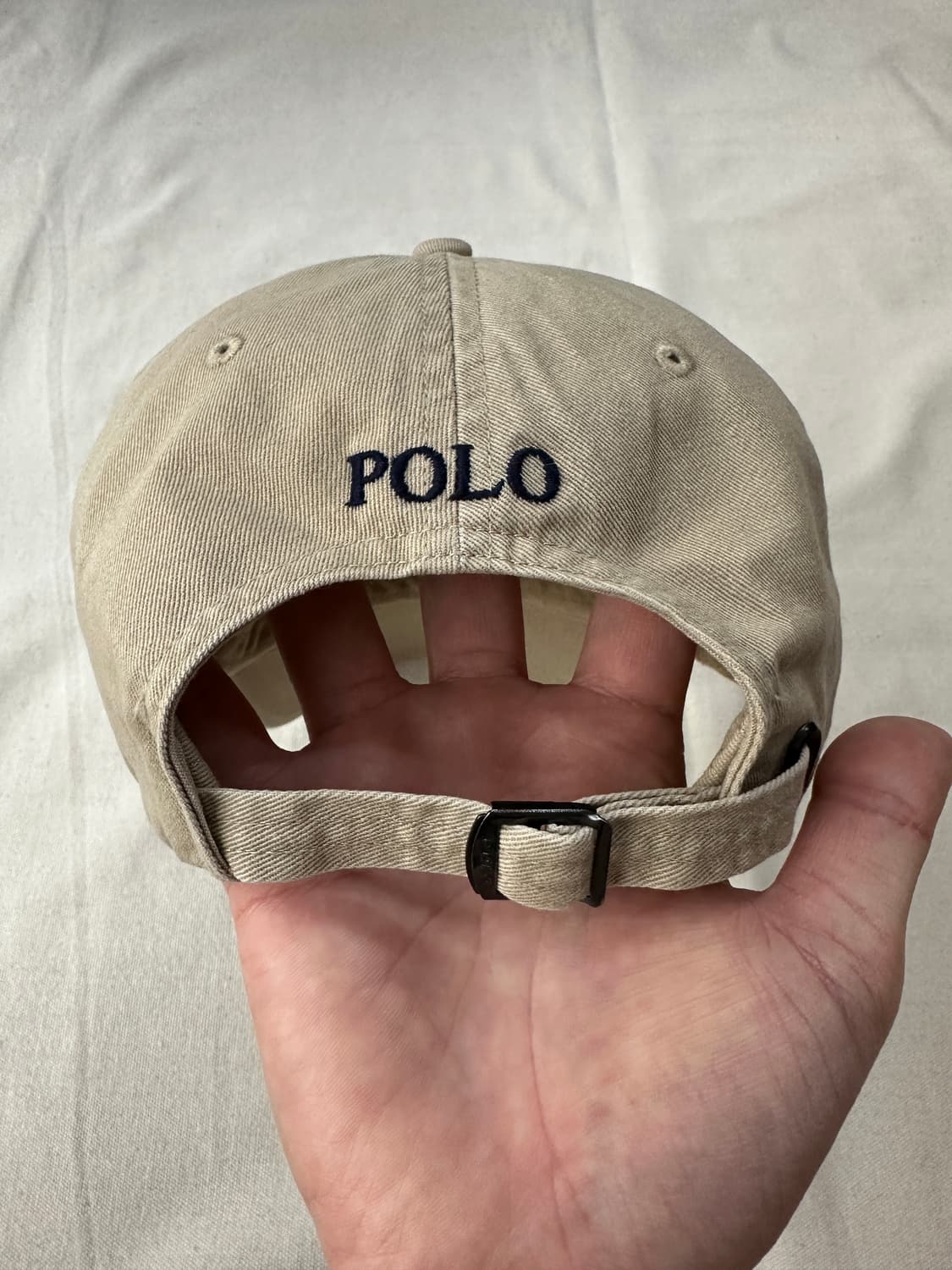 폴로 랄프로렌 클래식 치노 볼캡 베이지 상품이미지5