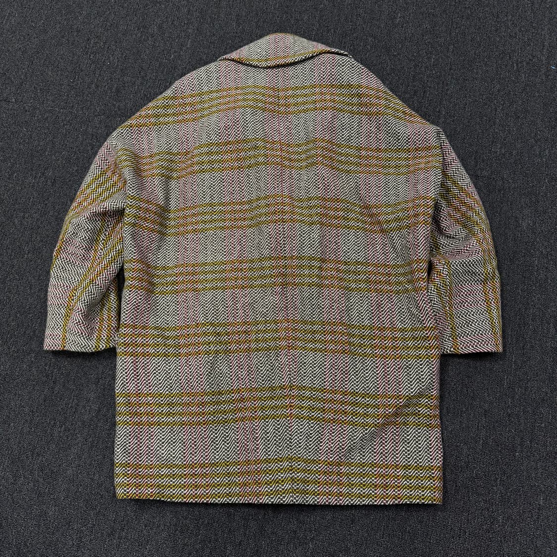 비비안웨스트우드 체크 울 코트 상품이미지6