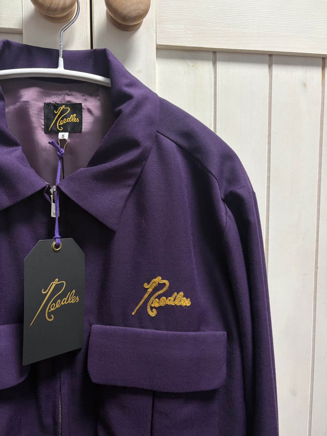 니들스 레이온 집업 자켓 s사이즈 상품이미지2