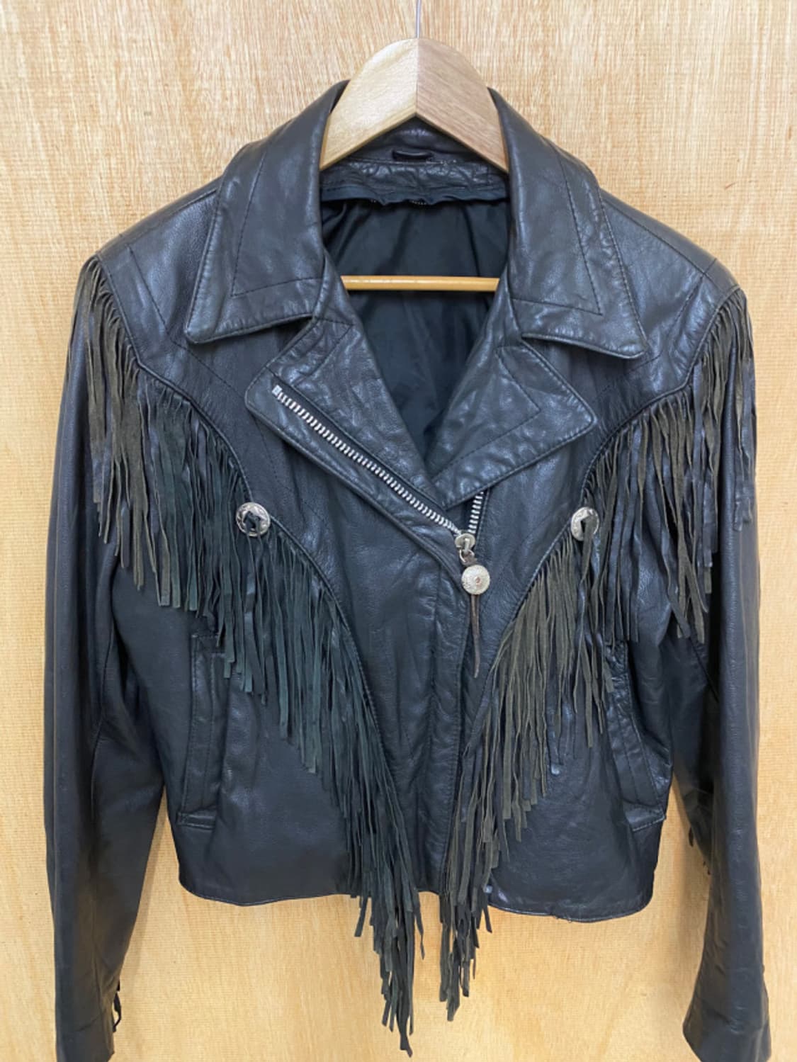 시즌오프🌞 VTG concho fringe rider jacket 상품이미지5