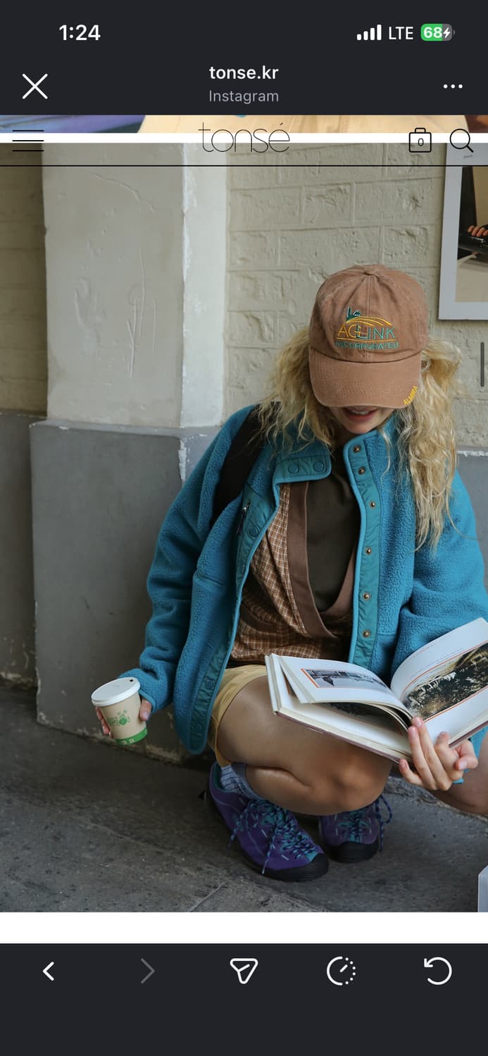 ‼️구해요‼️톤세 WAGER FLEECE JACKET m 상품이미지3